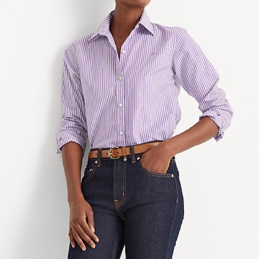 Ralph Lauren Non-iron Striped button down